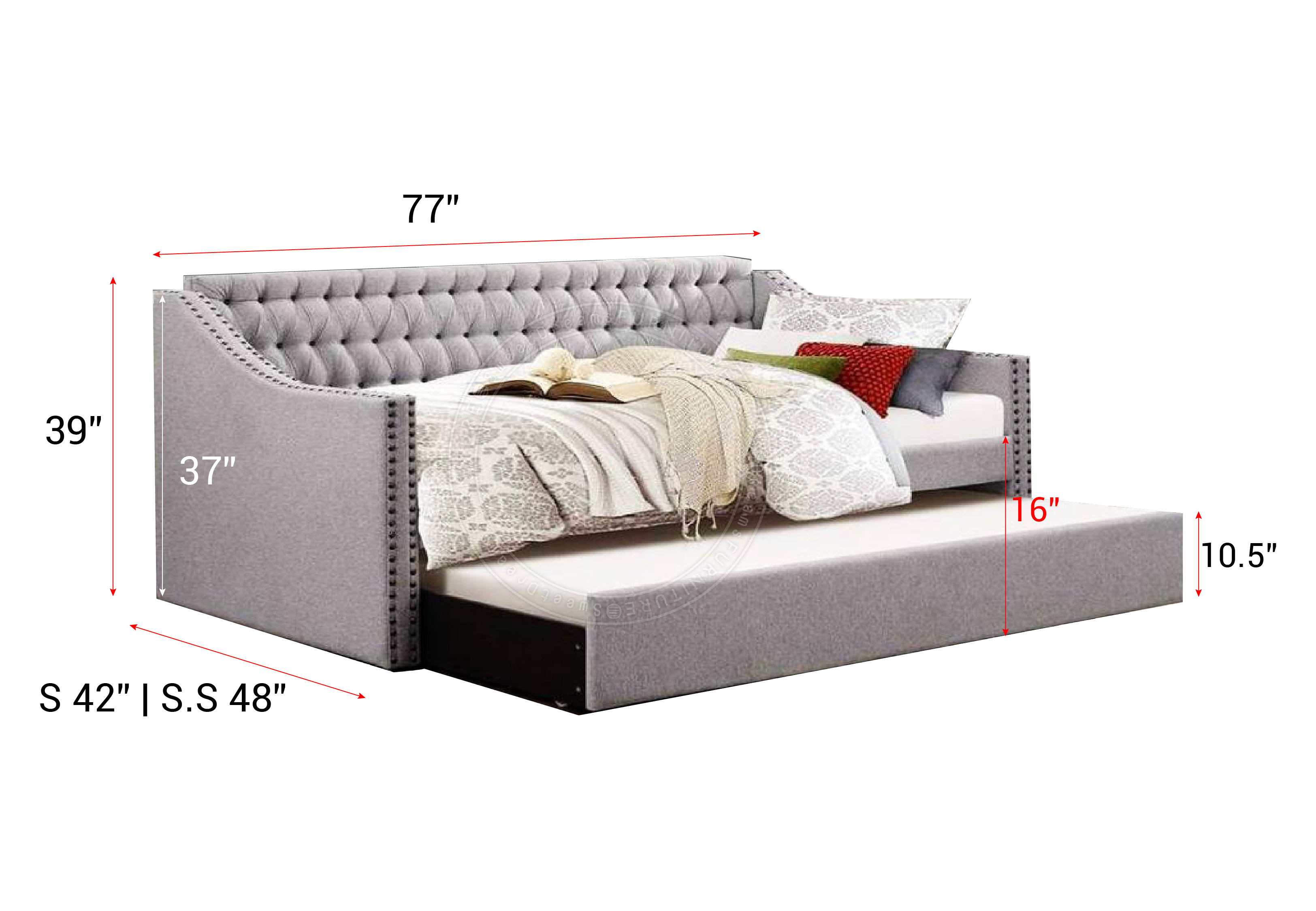 Robert Day bed 818-05